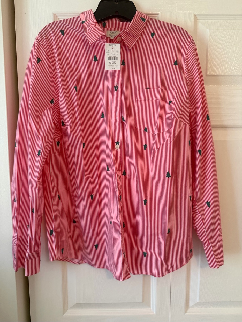 J. Crew Button-up cotton poplin shirt in signature fit
